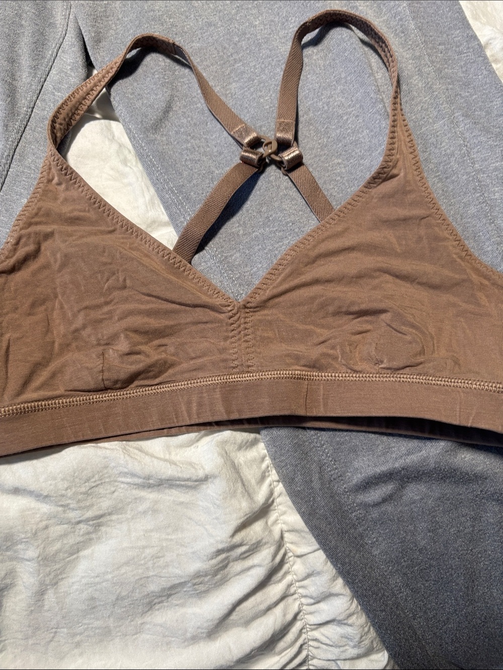 Ivivva by lululemon Brown Wireless Triangle Bralette(girls)